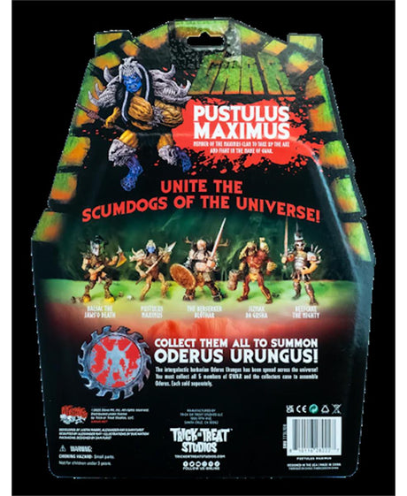 5" Gwar Pustulus Maximus Collectible Action Figure
