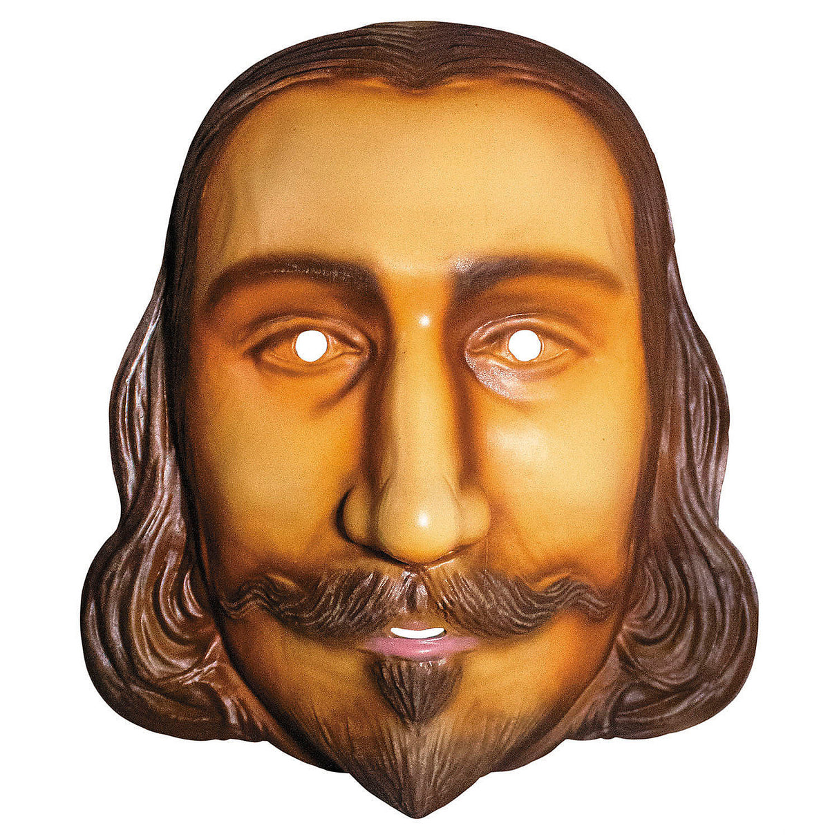 Thanksgiving John Carver Plastic Overhead Mask for Horror Themed Parties and Costume Events