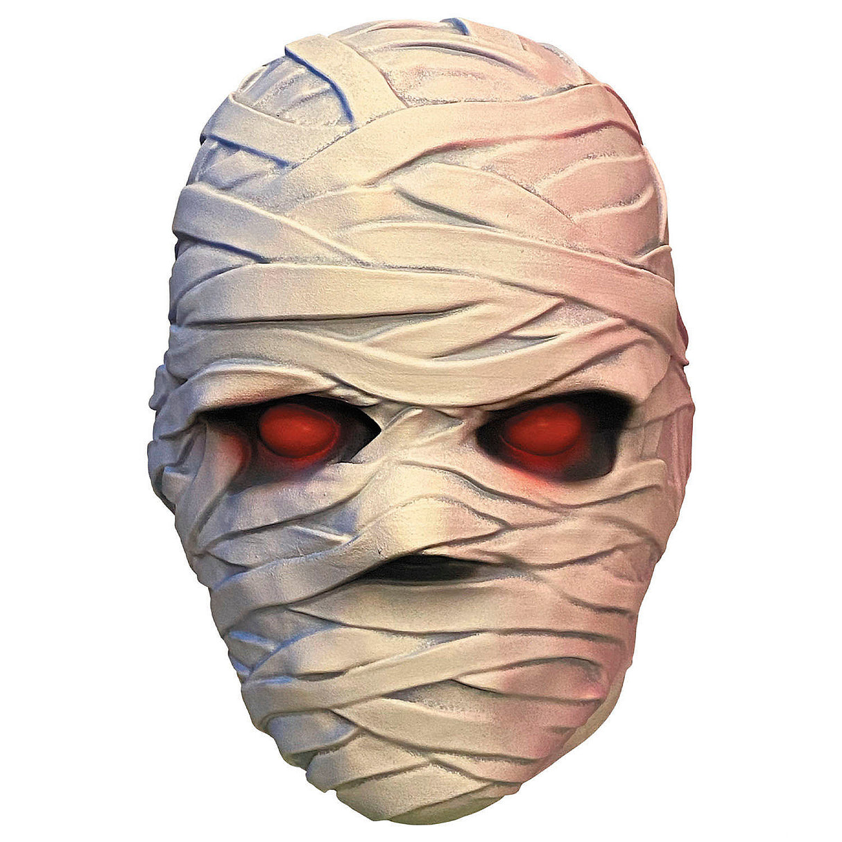 Realistic Goosebumps Mummy Overhead Vinyl Mask for Halloween Parties and Spooky Events