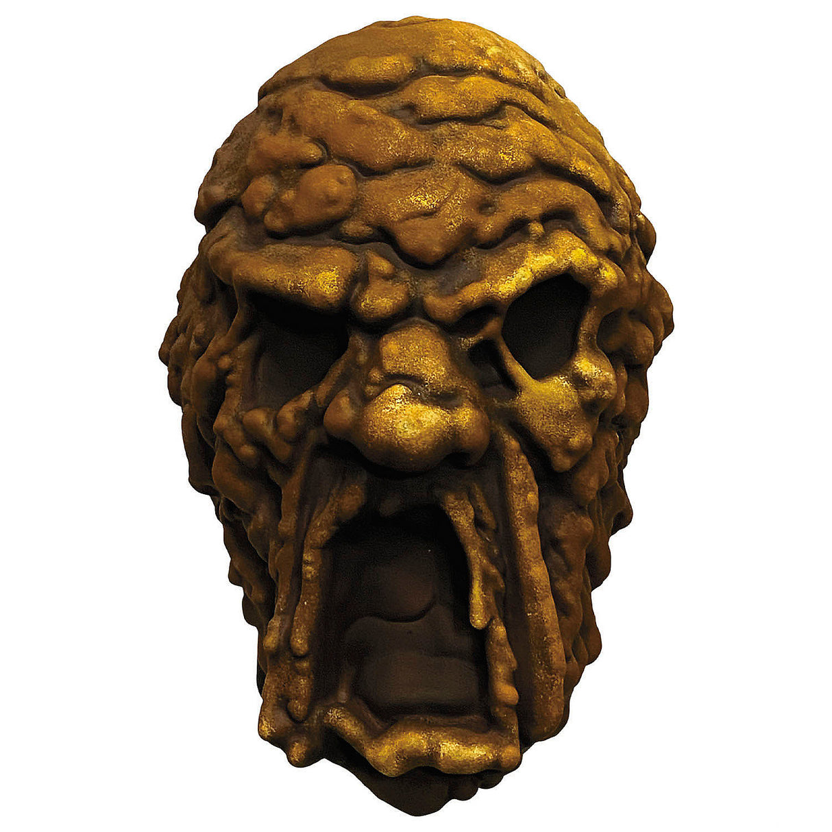 Official Goosebumps Mud Monster Vinyl Mask for Halloween Parties and Scary Costume Events