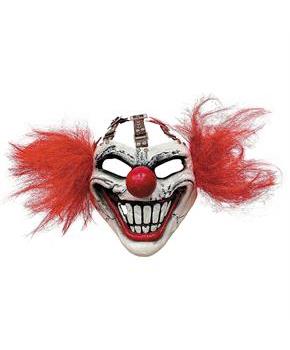 Twisted Metal Sweet Tooth Overhead Plastic Clown Mask Costume Accessory