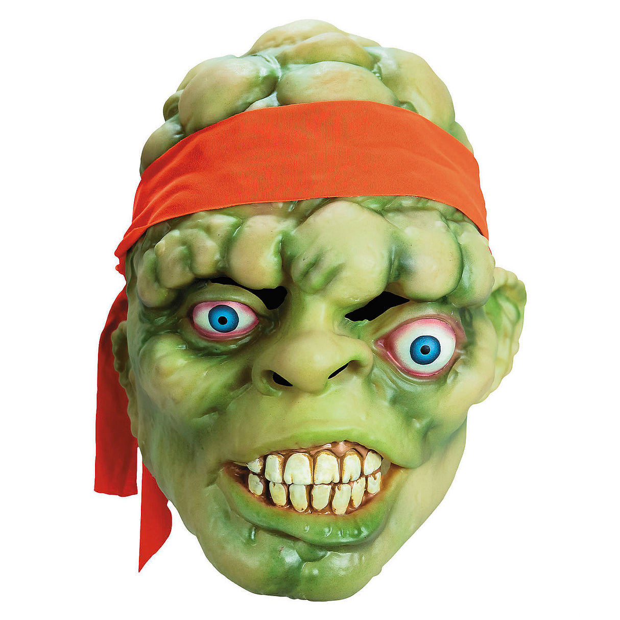 Glow-in-the-Dark Toxie Vinyl Overhead Mask for Halloween Parties and Costume Events