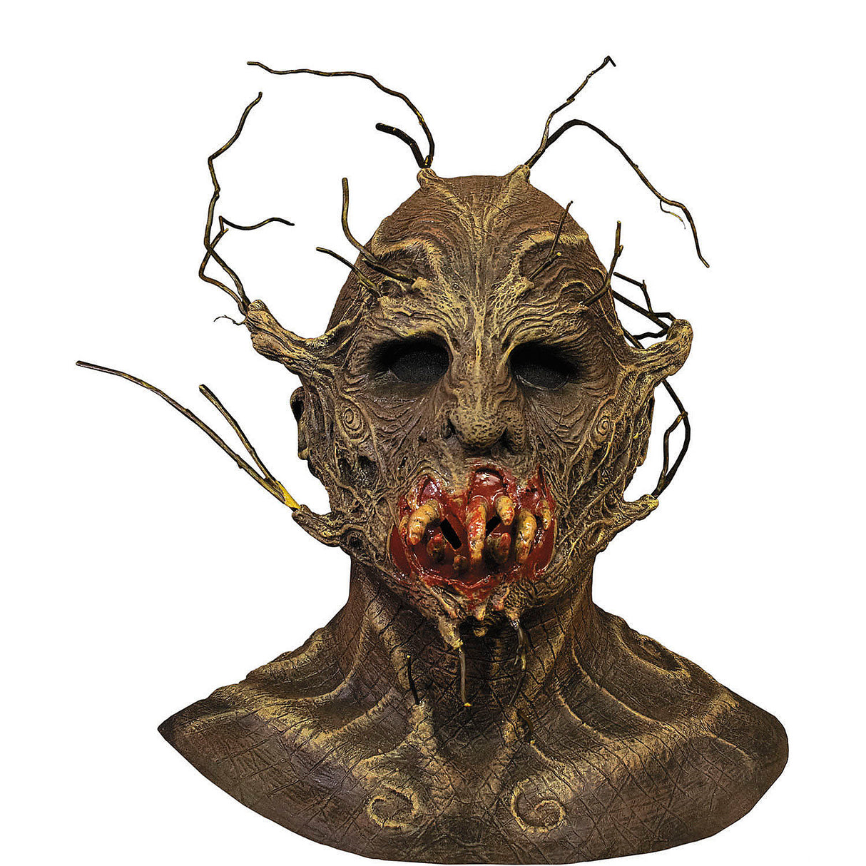 Officially Licensed Terror of Hallow's Eve Scarecrow Overhead Mask for Halloween Scares and Costume Parties