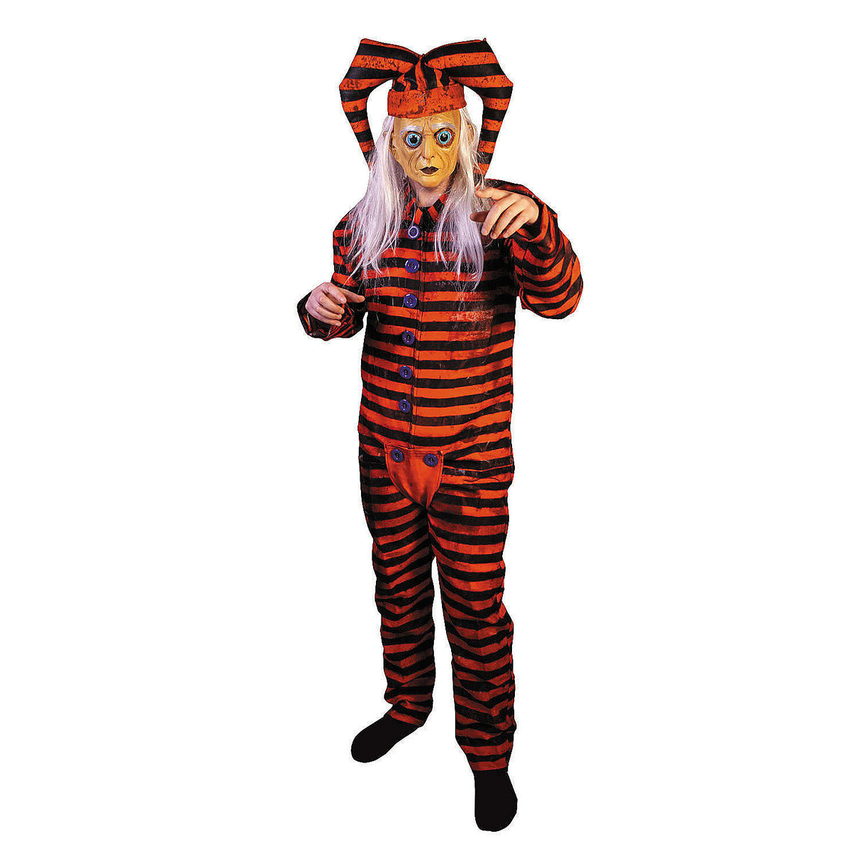 Premium Terror of Hallows Eve Trickster Costume for Halloween Parties Themed Events and Spooky Celebrations