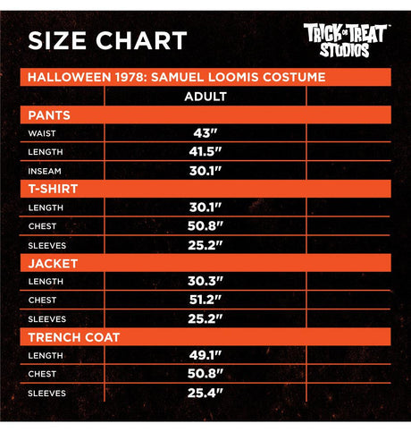 Adults Halloween 4: The Return of Michael Myers Samuel Loomis Costume