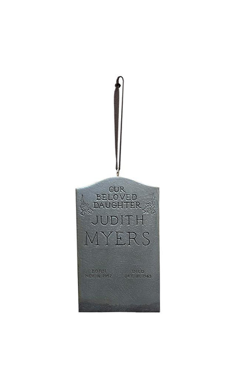 Holiday Horrors HalloweenT (1978) Judith Myers Tombstone Collectible Ornament