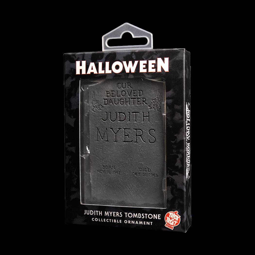 Holiday Horrors HalloweenT (1978) Judith Myers Tombstone Collectible Ornament