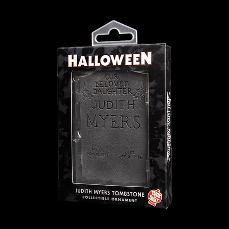 Holiday Horrors HalloweenT (1978) Judith Myers Tombstone Collectible Ornament