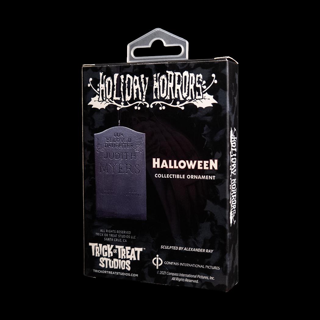 Holiday Horrors HalloweenT (1978) Judith Myers Tombstone Collectible Ornament