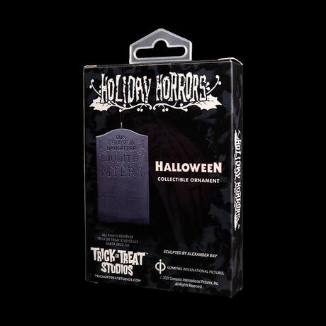 Holiday Horrors HalloweenT (1978) Judith Myers Tombstone Collectible Ornament