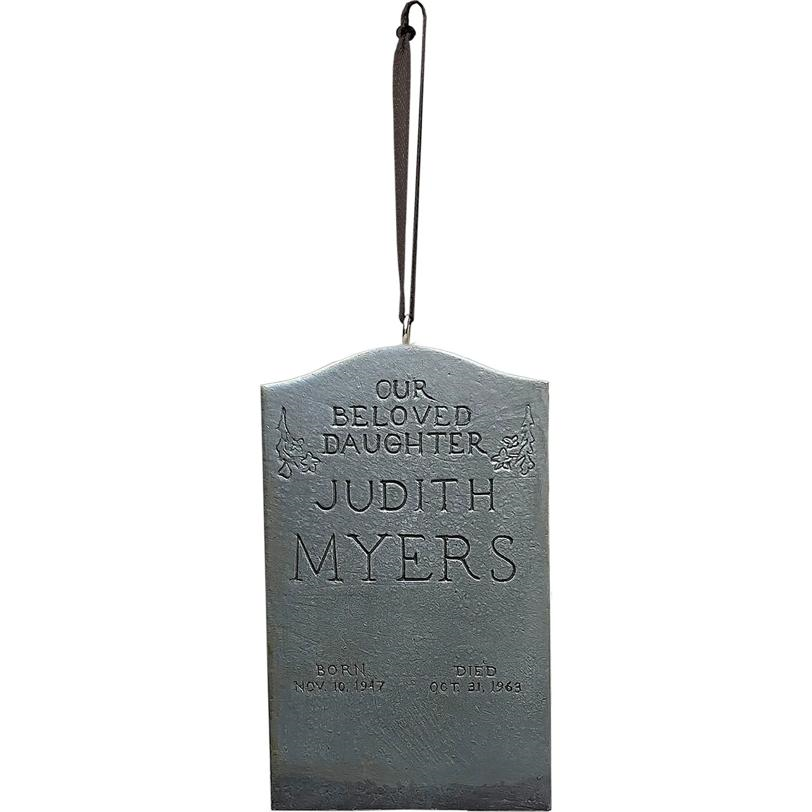 Holiday Horrors HalloweenT (1978) Judith Myers Tombstone Collectible Ornament
