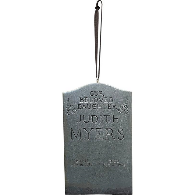Holiday Horrors HalloweenT (1978) Judith Myers Tombstone Collectible Ornament