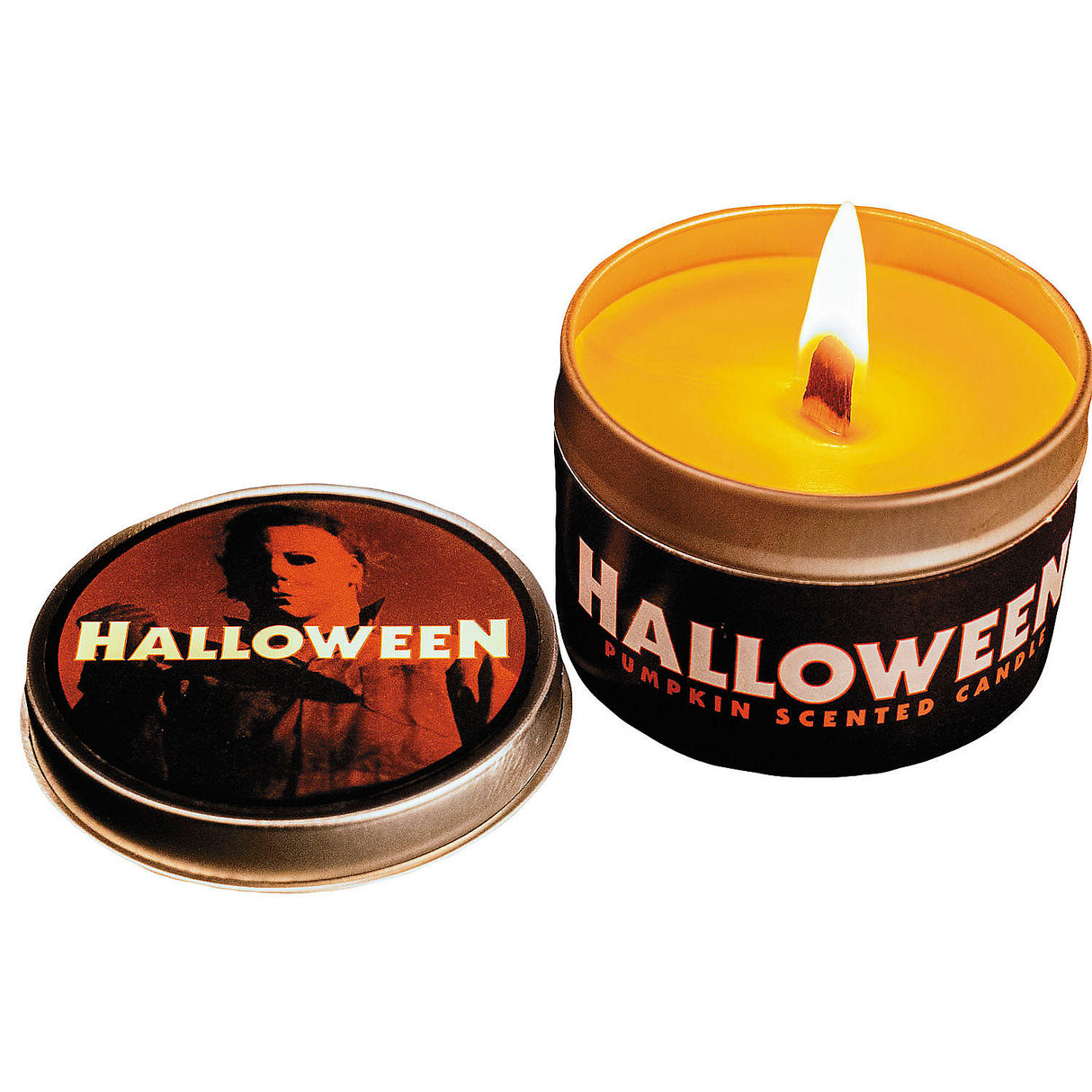 2 1/2 Inch Pumpkin Scented Candle for Halloween Decor and Year-Round Aromatic Experience