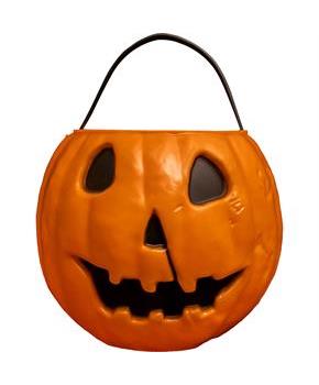 8" Halloween (1978) Pumpkin Pail Costume Accessory – Trick or Treat Bucket