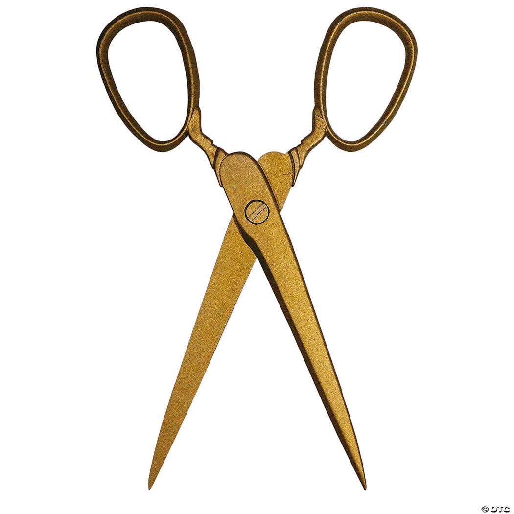 Officially Licensed Jordan Peele's Us Gold Scissors for Halloween Collectors and Movie Prop Enthusiasts