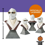 Universal Classic Monsters The Invisible Man Mini Bust Halloween Decoration