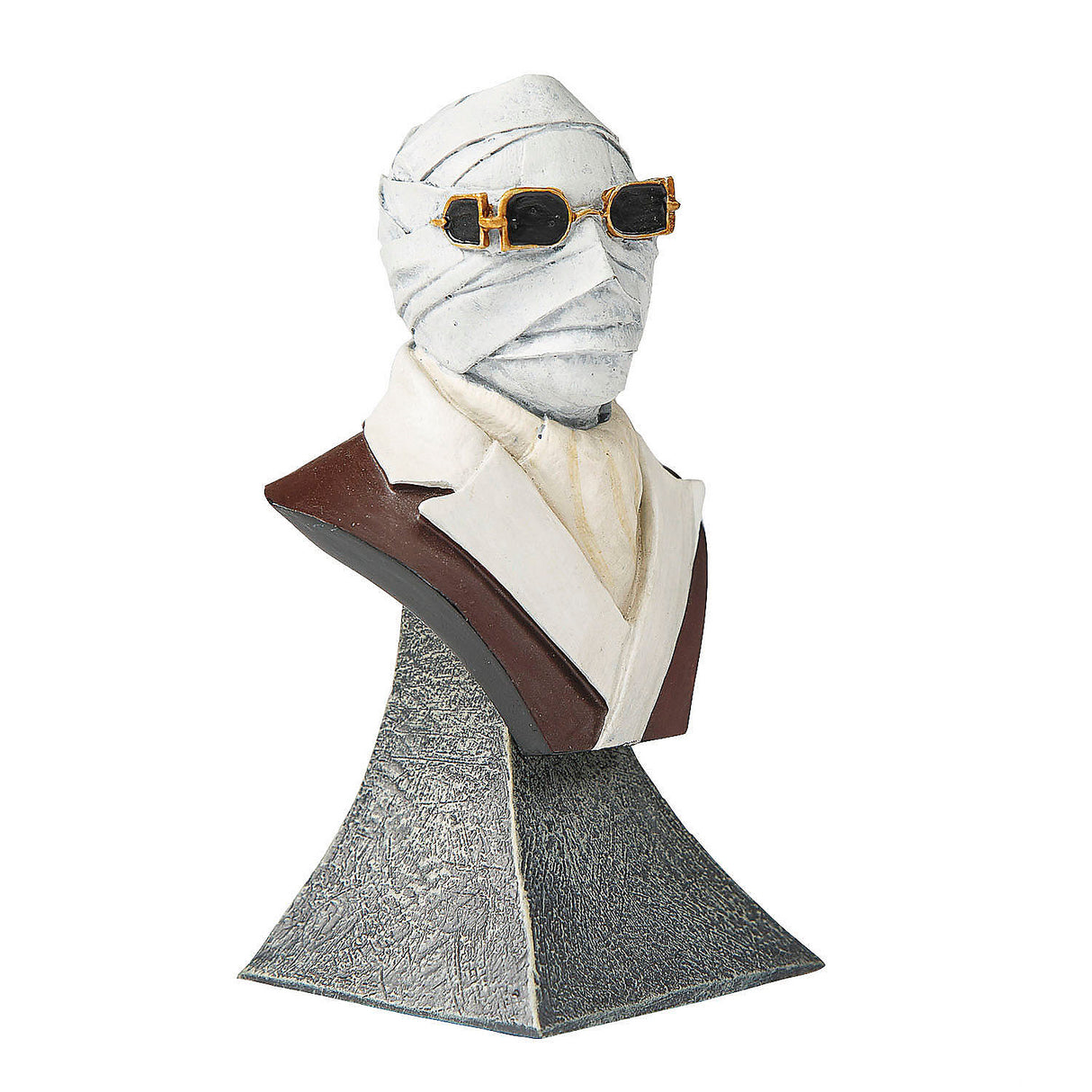 Universal Classic Monsters The Invisible Man Mini Bust for Spooky Halloween Decor and Collectible Display