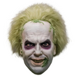 Beetlejuice Deluxe Beetlejuice Overhead Plastic Mask with Hair-One Size