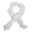 6 Ft. 40-Gram Solid White Feather Boa