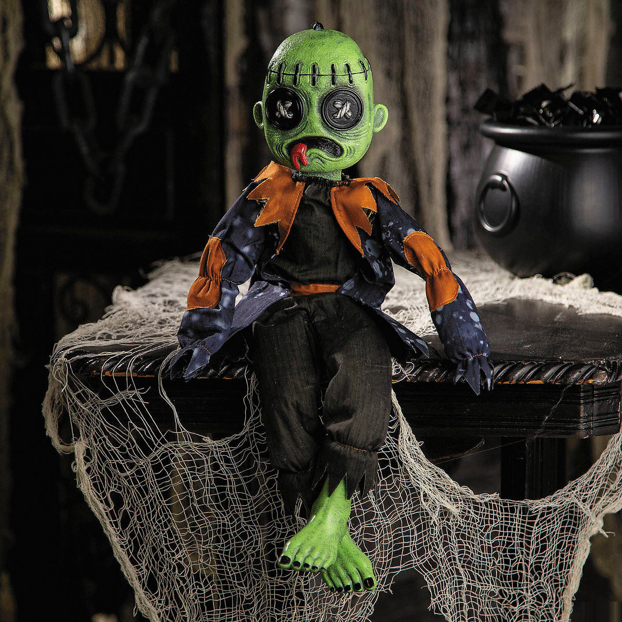 Creepy 24 Living Dead Zombie Doll Halloween Decoration for Spooky Parties and Haunted House Displays