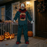 65" Hollow Clown with Teeth Halloween Decoration