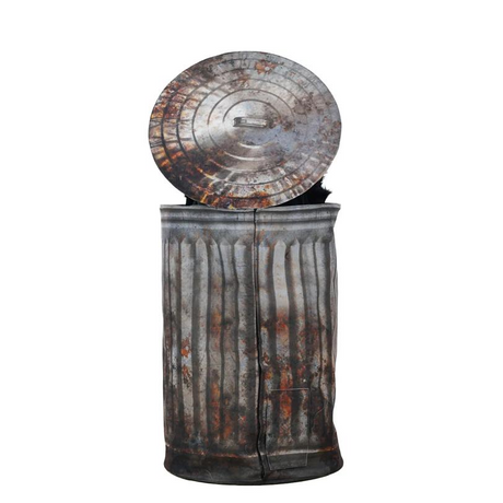 Pop-Up Badger in a Trash Can Halloween Decoration