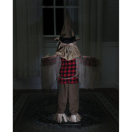 Twitching Scarecrow Animated Prop for Halloween Decorations Haunted Houses and Spooky Parties