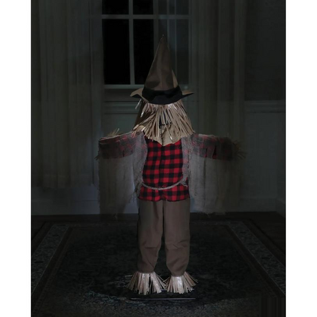 Twitching Scarecrow Animated Prop 36"