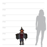 Twitching Scarecrow Animated Prop 36"