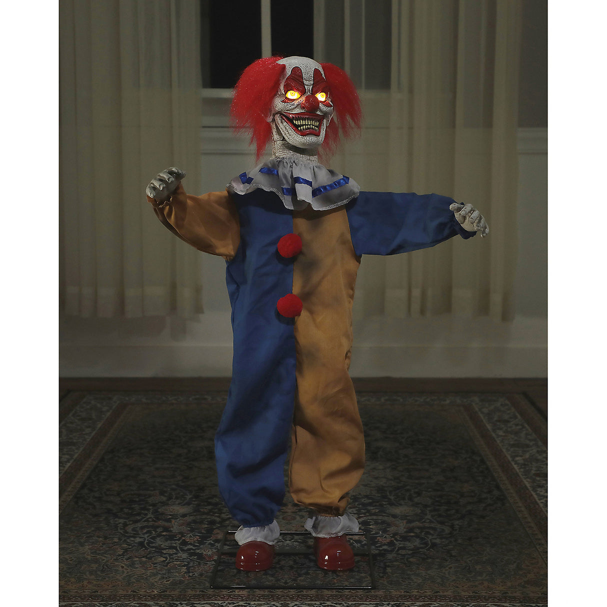 Funny Little Top Clown Animated Prop for Halloween Parties and Spooky Events