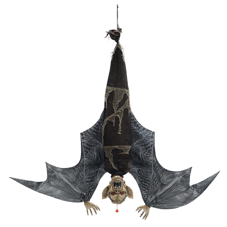 Menacing Hanging Bat 46"