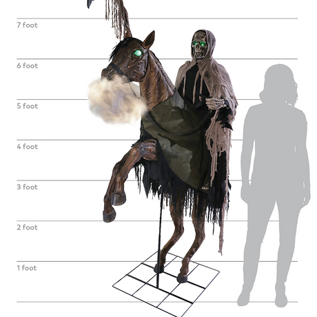REAPER'S RIDE ANIMATED PROP