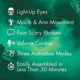 Scary Cellar Dweller Animated Prop for Halloween Displays and Haunted House Decorations