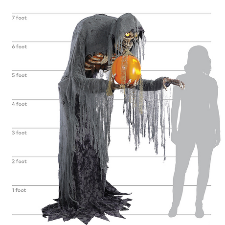 Jack Stalker Animated Prop 7 inches