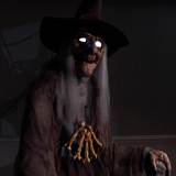 Animated Witch Prop with Servo-Motor