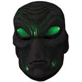 LIGHT-UP GRAY ALIEN MASK