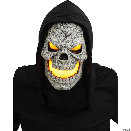 Flame Fiend Flaming Skull Mask