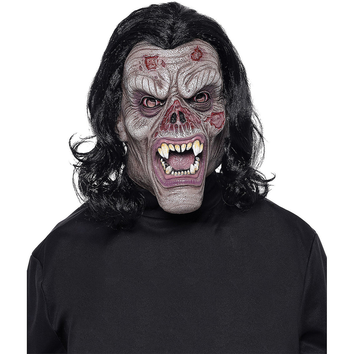 Scary Rotting Vampire Mask for Halloween Costume Parties and Horror Themed Events