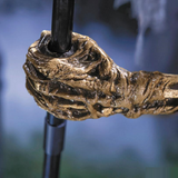 6 Ft. 7" Skeleton Stirring Cauldron Halloween Decoration