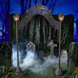Halloween Manor Archway Halloween Prop 97"