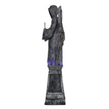 Cemetery Angel Animated Halloween Prop for Spooky Decor Haunted Houses and Halloween Parties