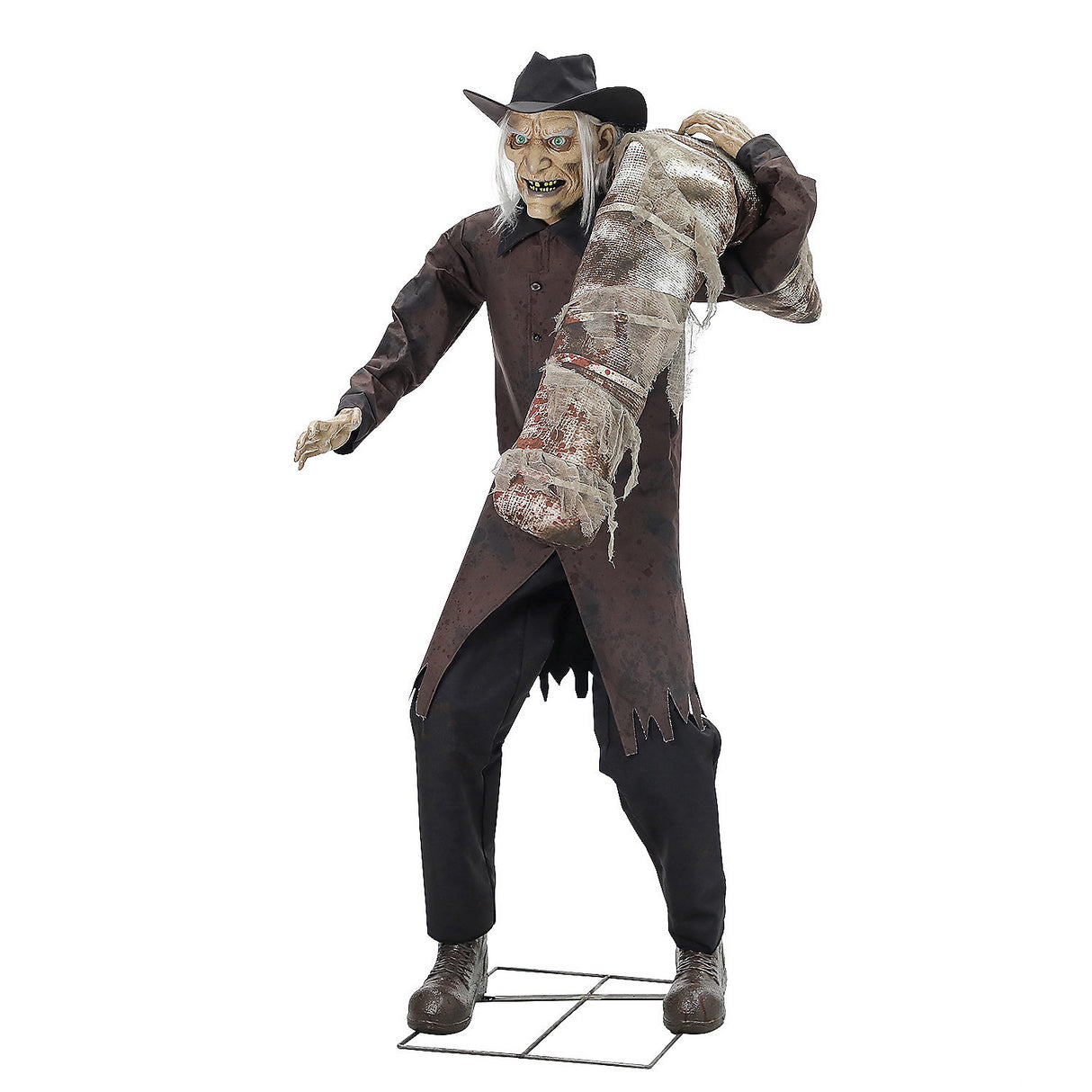 Spooky Grave Robber Animated Halloween Prop for Haunting Halloween Events and Scary Decorations