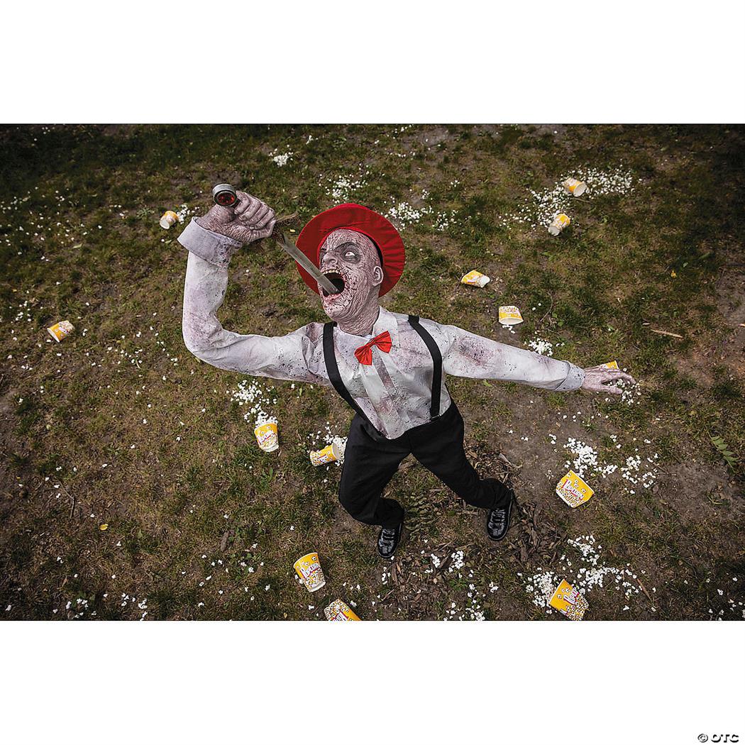 72" Sword Swallower Animated Halloween Prop