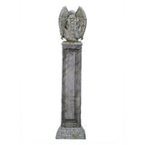 Gargoyle Pillar Animated Halloween Prop for Spooky Décor and Haunted House Setup Events