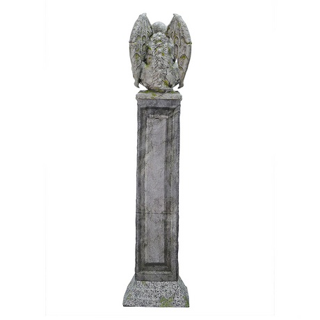 Oversized Gargoyle Pillar Animated Halloween Prop 96"