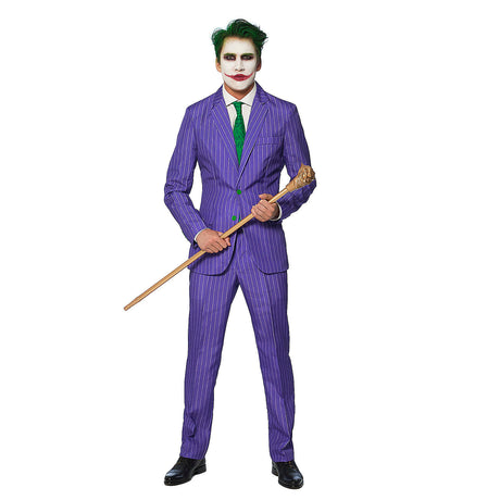 Men's The Joker Suit Costume for Halloween Parties Comic-Con and Themed Events