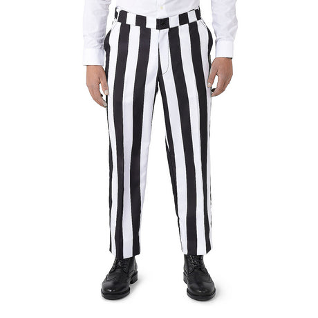 Men's Beetlejuice Suit Costume for Spooky Halloween Parties and Themed Events