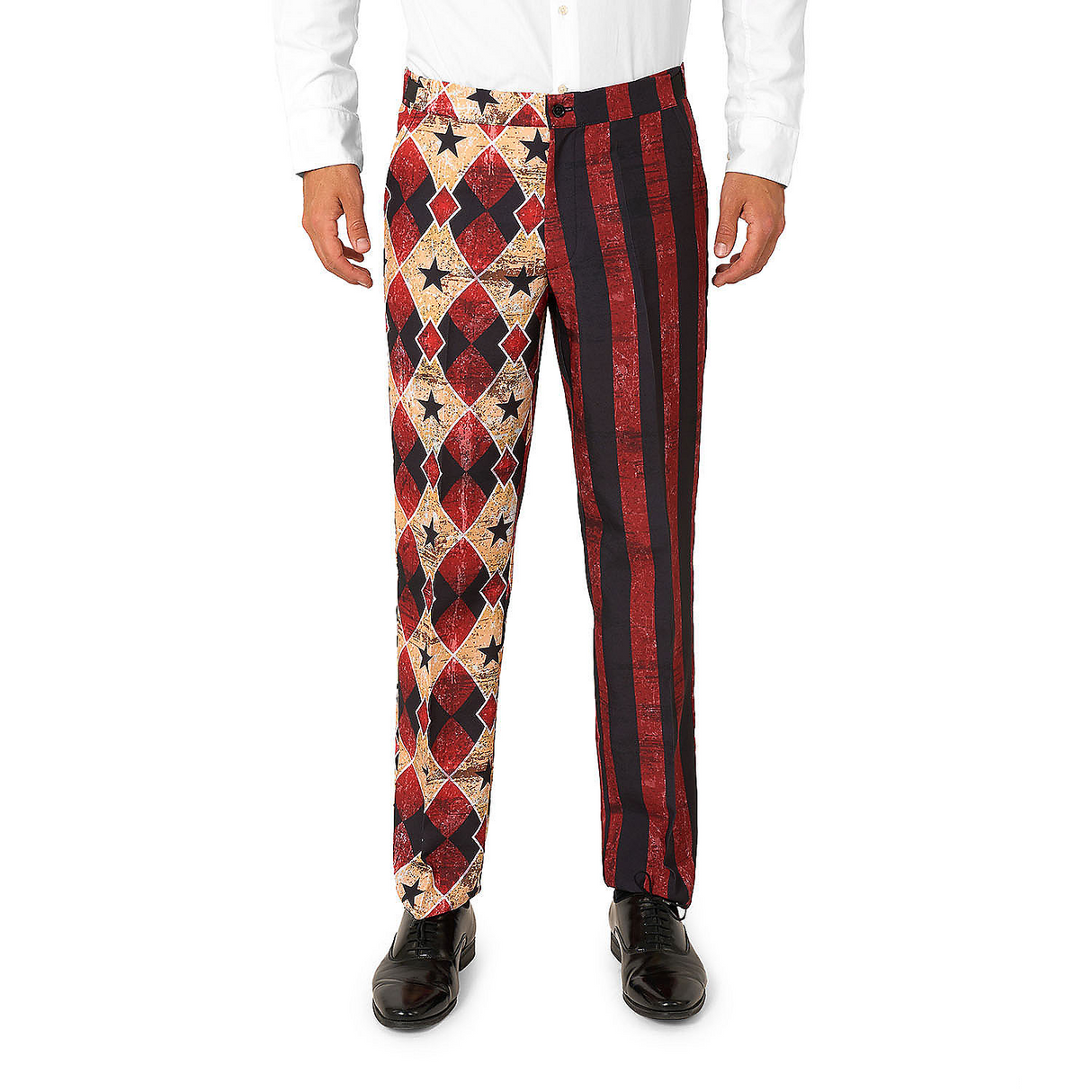 Adults Red Scary Clown Suit Costume