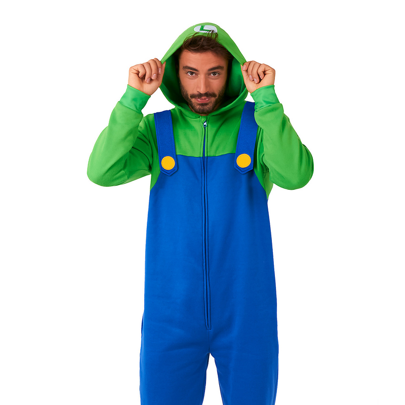 Men's LuigiT Onesie Costume