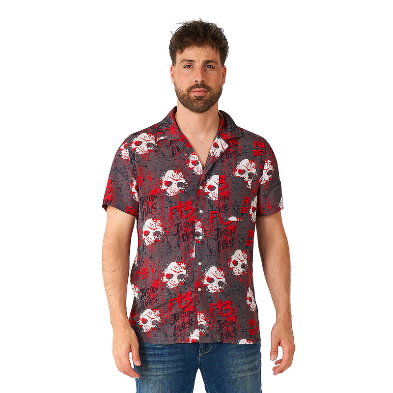 Men's Friday The 13th Short Sleeve T-Shirt for Halloween Parties and Movie Nights